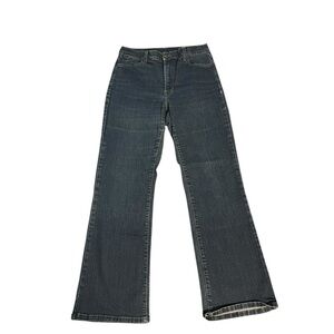 NYDJ Dark Blue Flare Jeans Size 8P